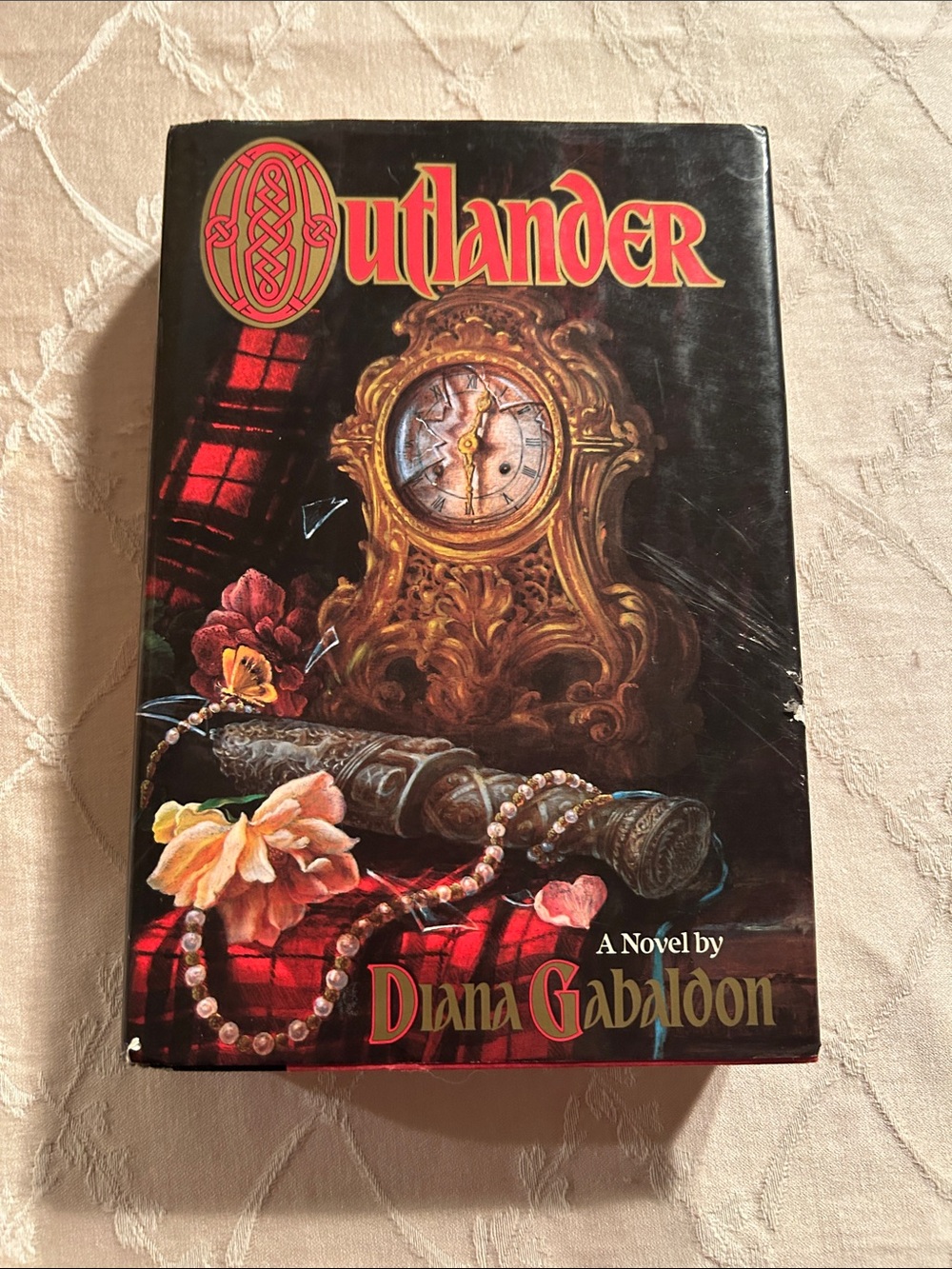 Outlander by Diana Gabaldon Hardcover Book Original Cover